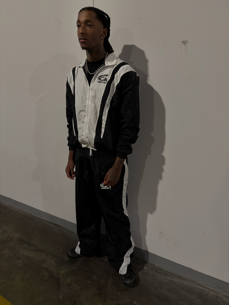 White / Black GRTMS Tracksuits